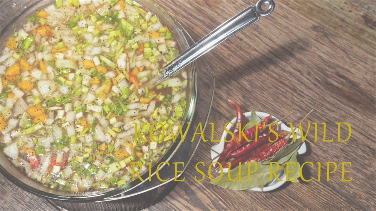 Kowalski's Wild Rice Soup Recipe