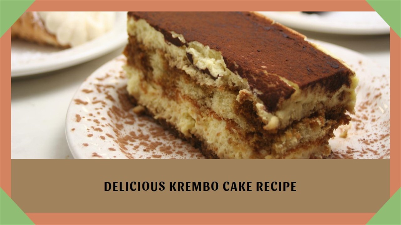 Krembo Cake Recipe